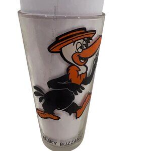 PEPSI Collector Series BEAKY BUZZARD 1973 Warner Bros glass Vintage